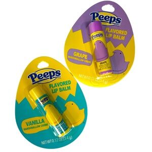 Peeps Marshmallow Flavored Lip Balm Set